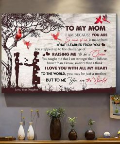 Mom And Daughter Canvas HXDT250205