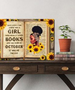 October Girl Canvas HXDT190310