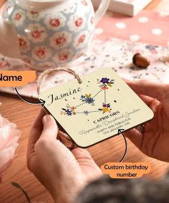 Personalised Capricorn Sign Ornament QFHY240616