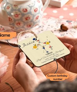 Personalised Virgo Sign Ornament QFHY240624